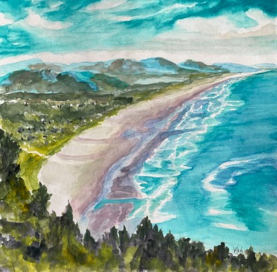 Above Manzanita 16x16